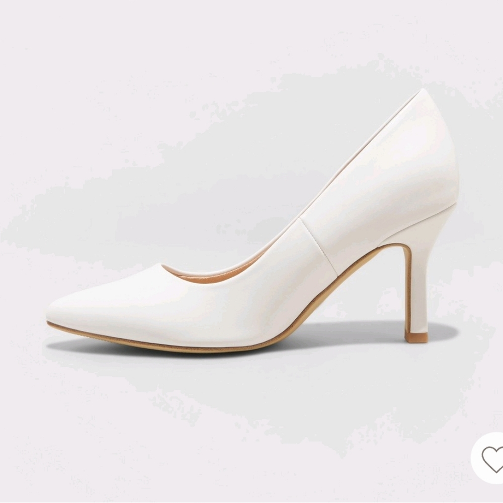 A New Day Women's Slip-On Wide Width Jen Pumps - Picture 2 of 7